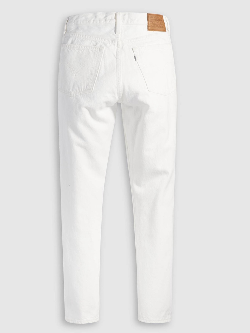 Levi’s Wedgie Straight Ankle Jeans in White - Picture 3 of 10